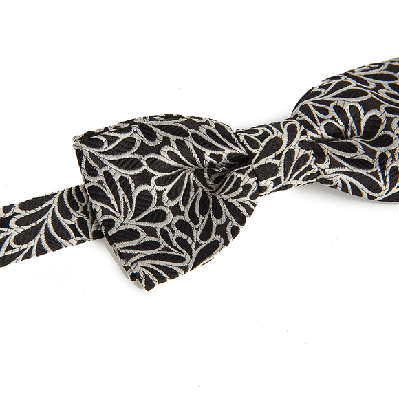 PENROSE BLACK, WHITE BOWTIE | MENS - Picture 2 of 3